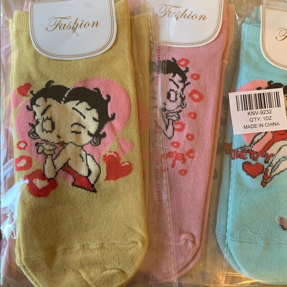 Betty Boo Socks